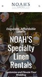 Mobile Screenshot of noahslinens.com